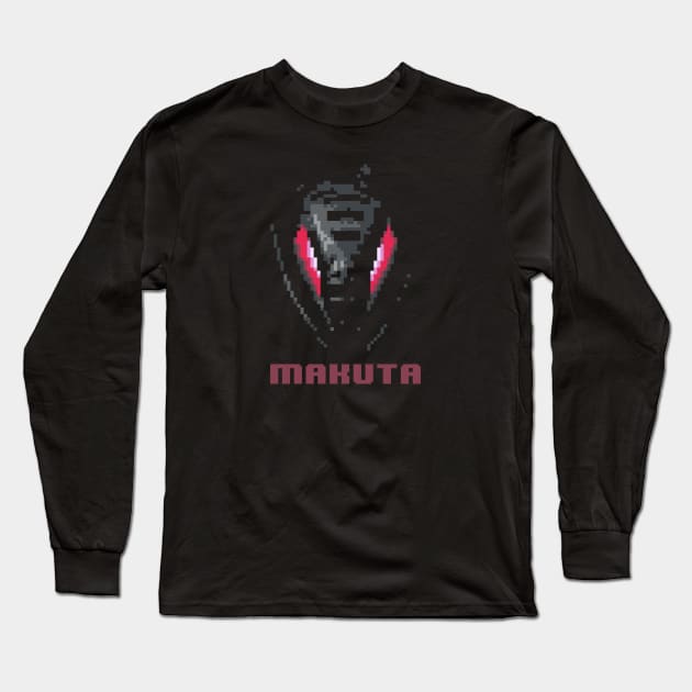 Makuta Pixel Long Sleeve T-Shirt by CubeRider